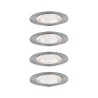 Kit Encastré de sol ext Link+Light 4x0,8W IP67 3000K 12V