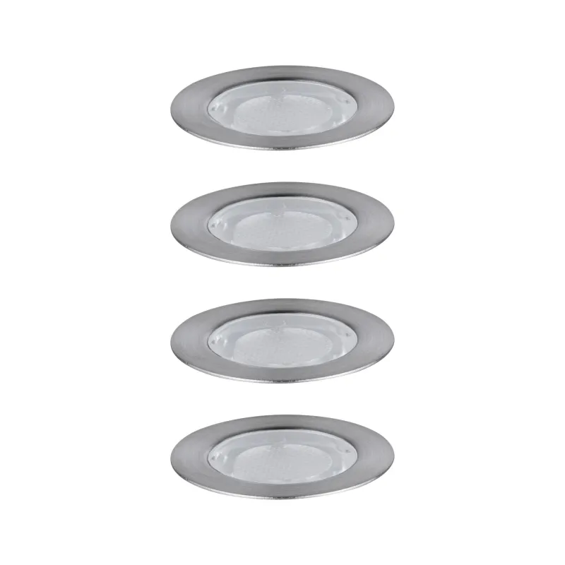 Kit Encastré de sol ext Link+Light 4x0,8W IP67 3000K 12V