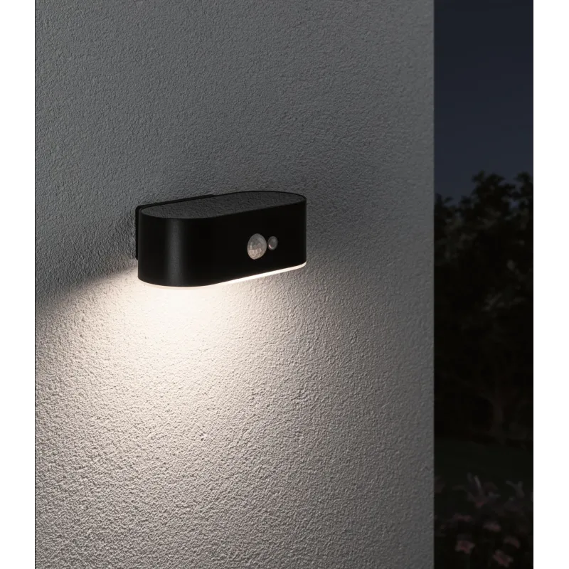 Applique extérieur solaire Adya IP44 3000K PIR