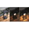 Objet lumineux extérieur solaire Marisol IP44 3000K PIR