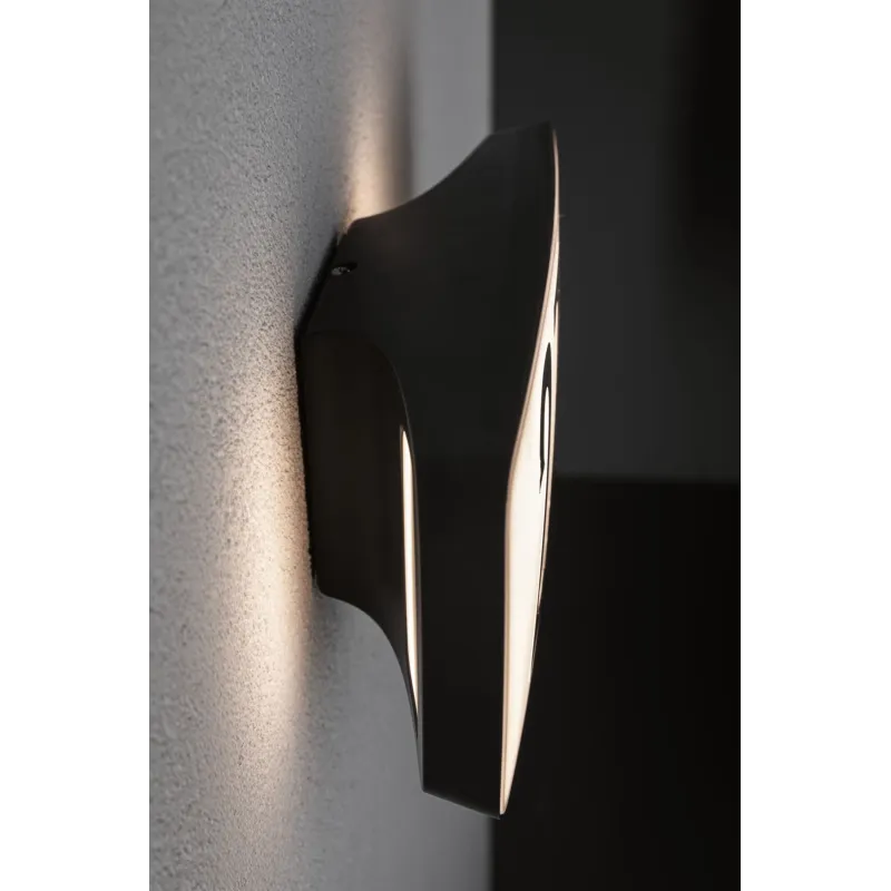 Applique extérieure 230V Sheera Numéro de maison IP44 3000K 8W PIR
