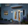 Applique extérieure 230V Sheera Numéro de maison IP44 3000K 8W PIR