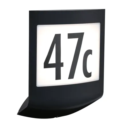 Applique extérieure 230V Padea 3000K IP44 10W Sensor anthracite