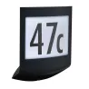 Applique extérieure 230V Padea 3000K IP44 10W Sensor anthracite