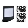 Applique extérieure 230V Padea 3000K IP44 10W Sensor anthracite