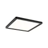 Panneau lamina 230V extérieur carré noir IP44 15W 3000K
