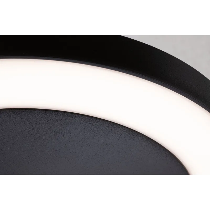 Sensor Circula plafond extérieur 230V IP44 3000K 10W PIR anthracite