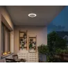 Sensor Circula plafond extérieur 230V IP44 3000K 10W PIR beige