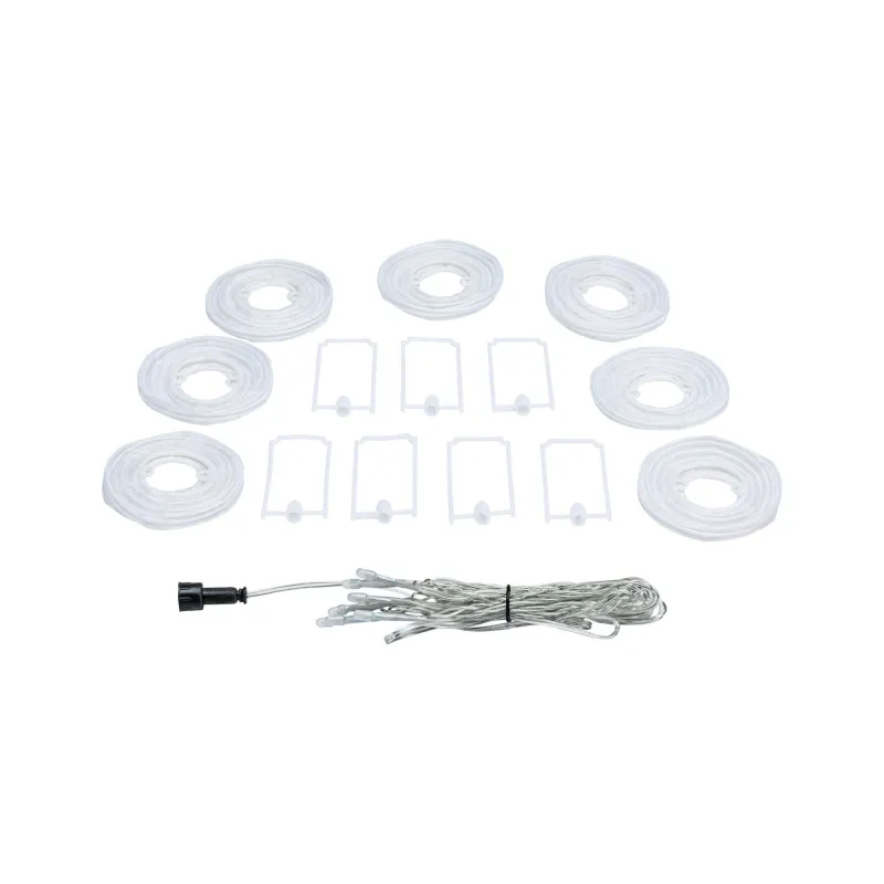 Outdoor Link+Light lampion chain IP44 3000K 72x2lm 12V
