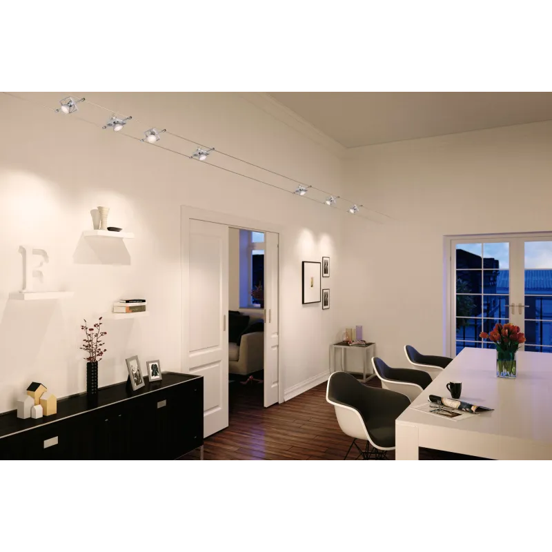 LED GU5,3 445lm 4000K 36° Chrome dép gradable 12V 6,5W