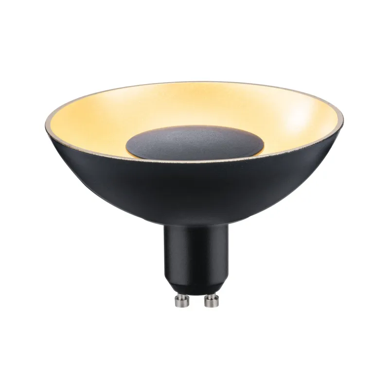LED GU10 5W noir/doré 3step dim 230V