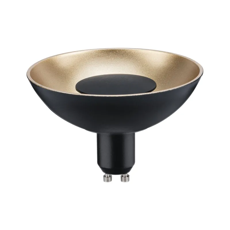LED GU10 5W noir/doré 3step dim 230V