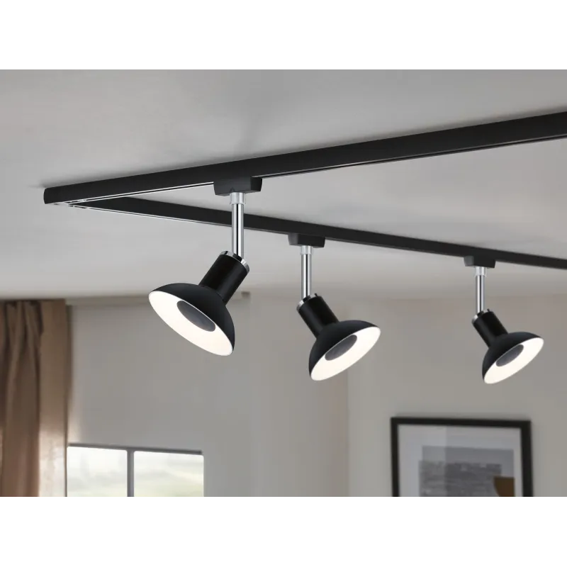 LED GU10 360lm 4,9W Noir/blanc 3step gradable 230V