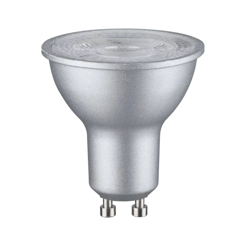 LED GU10 460lm 2700K 36° Chrome mat grd 7W 240V