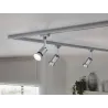 LED GU10 460lm 2700K 36° Chrome mat grd 7W 240V