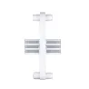 Connecteur de ligne Clever Connect 12V Blanc mat/Plastique