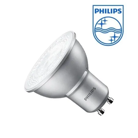spot gu10 philips-grand angles 120° lumineux remplace 50w halogene