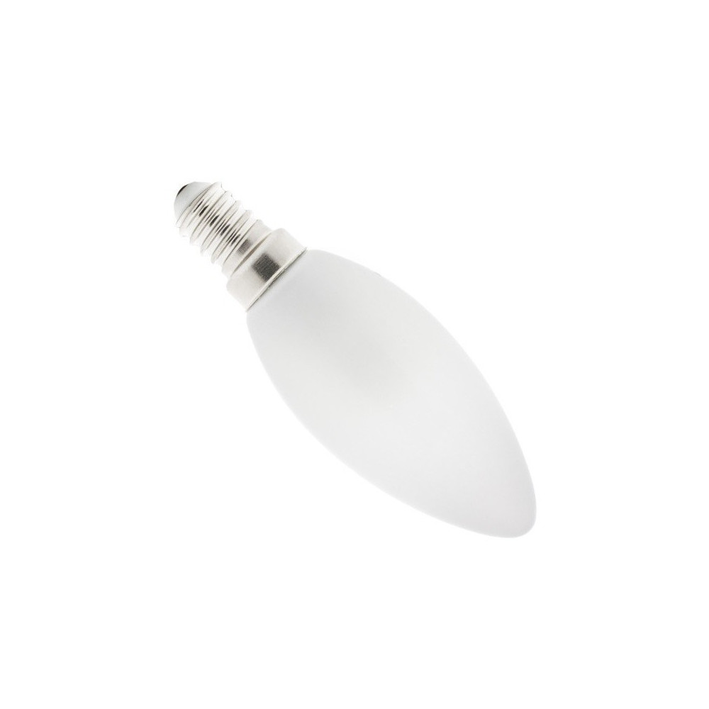 ampoule led 4w-forme petit ballon-360lm-verre opaque blanc laiteux