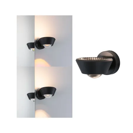 Applique Sabik IP44 13W Noir