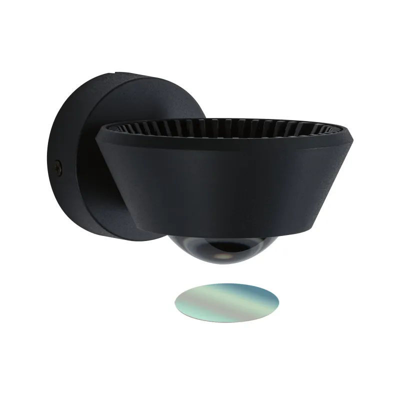Applique Sabik IP44 13W Noir
