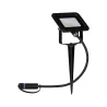 Plug & Shine Projecteur de jardin LED Fluter Spot individuel IP65 3000K 6,8W Noir