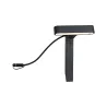 Plug & Shine Projecteur de jardin LED Ito Spot individuel Orientation horizontale IP65 3000K 6W Anthracite