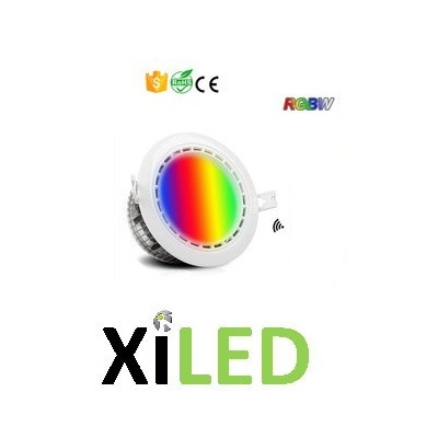 Encastrable LED radio -12 W- RGBW (RGB + Blanc) 