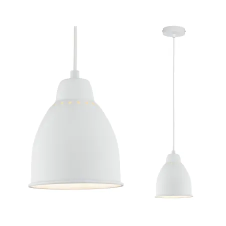 Suspension Hilla max40W E27 Blanc