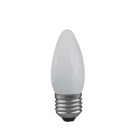 Ampoule à incandescence Bougie E27 230V 40lm 8W 2300K gradable Dépoli
