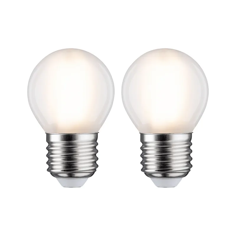 LED fil sphérique x2 470lm E27