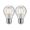 LED fil STD x2 470lm E27 2700K