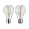 LED fil STD x2 470lm E27 2700K