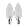 LED filament flamme x2 250lm