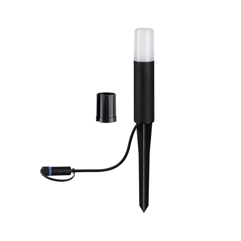 borne Flarea 200 IP65 3W 3000K IP65 600mm 3000K 3,6W 150lm 24V Noir Méta