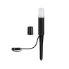 borne Flarea 200 IP65 3W 3000K IP65 600mm 3000K 3,6W 150lm 24V Noir Méta
