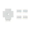 MaxLED X-Connector blanc plastique