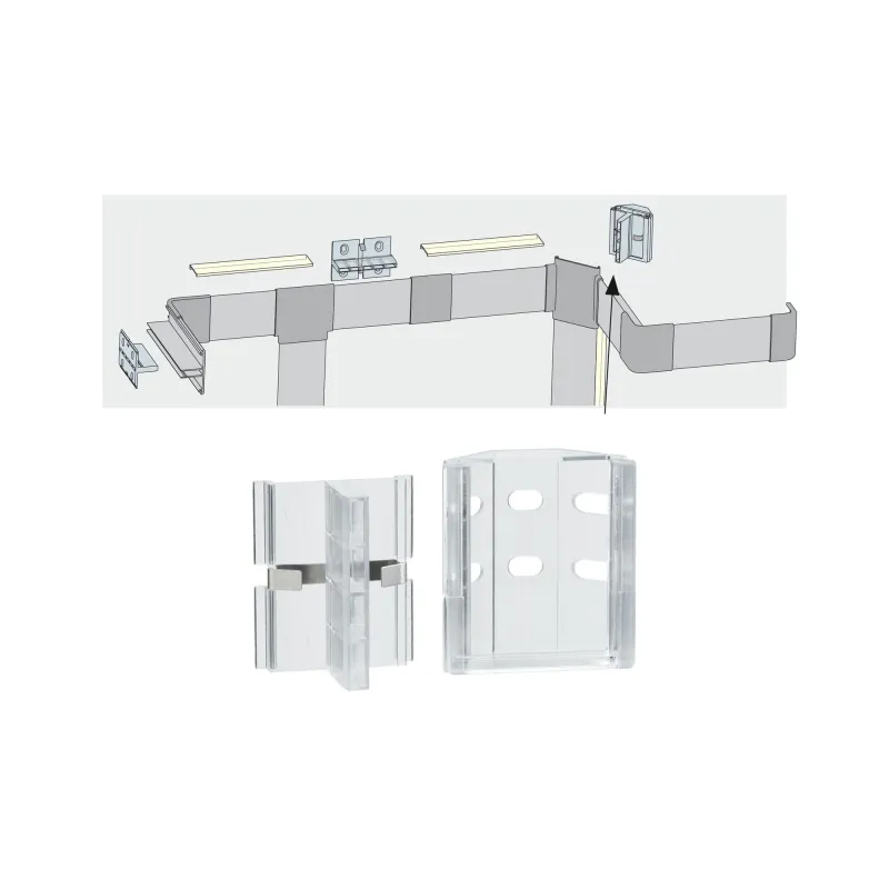 Lot de 2 Clix Duo plastique