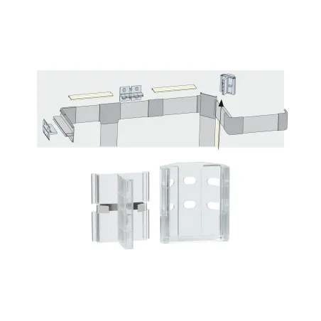 Lot de 2 Clix Duo plastique