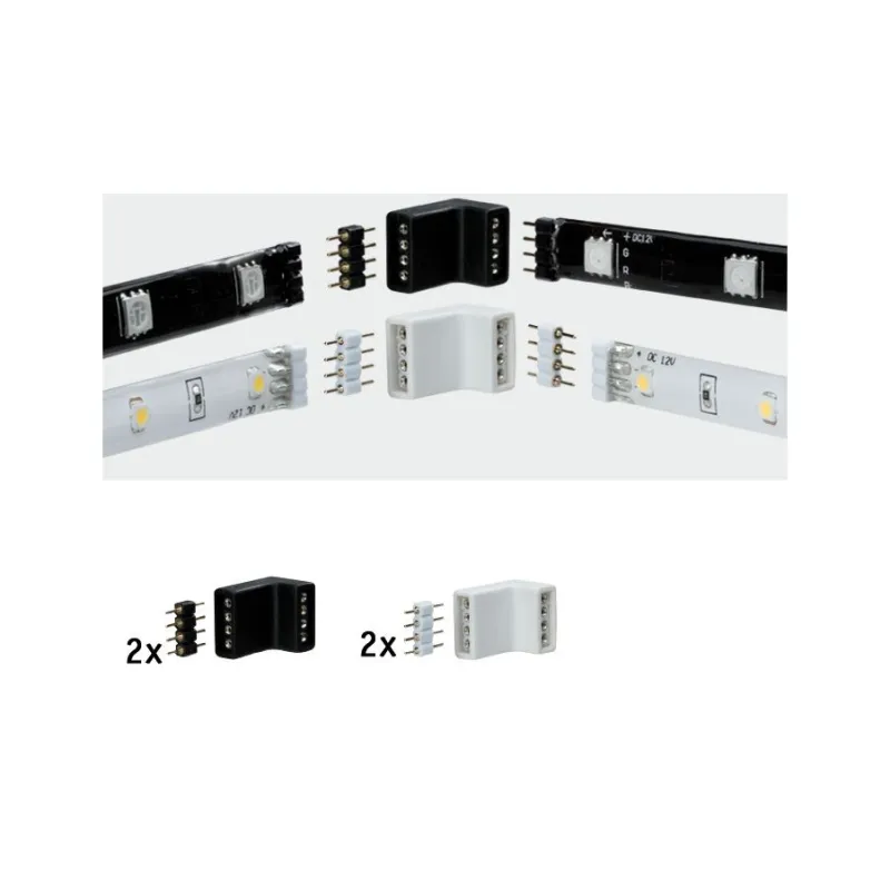 Lot de 4 connecteurs enfichage