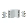Lot de 4 connecteurs enfichage