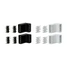 Lot de 4 connecteurs enfichage