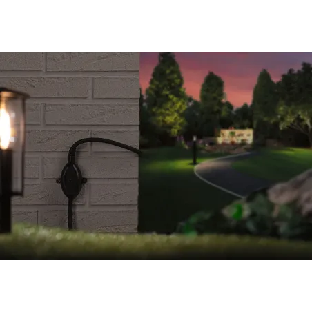 Plug & Shine Capteur Wireless Twilight Outdoor IP67 Noir