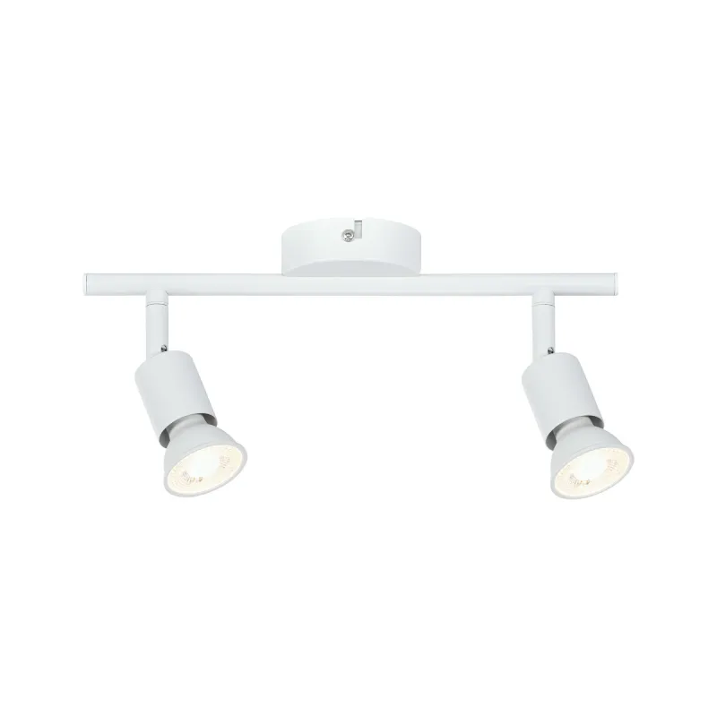 Spot Carolina max2x10W GU10 Blanc