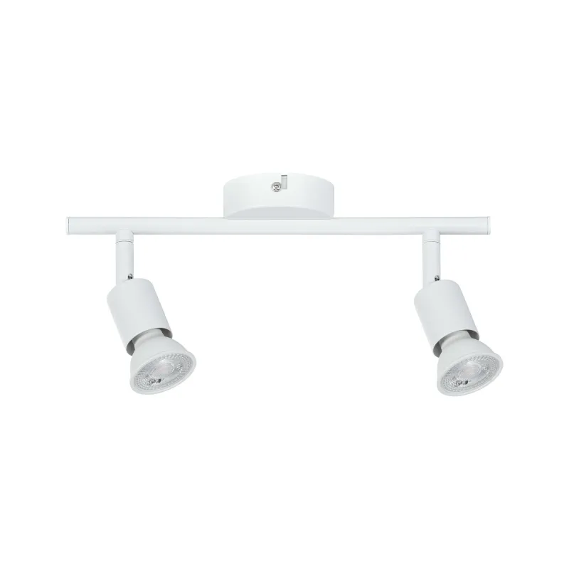 Spot Carolina max2x10W GU10 Blanc
