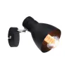 Spot Davy max1x20W E27 Noir
