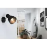 Spot Davy max1x20W E27 Noir