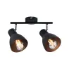 Spot Davy max2x20W E27 Noir