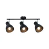 Spot Davy max3x20W E27 Noir