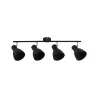 Spot Davy max4x20W E27 Noir