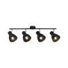 Spot Davy max4x20W E27 Noir